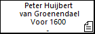 Peter Huijbert van Groenendael