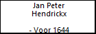 Jan Peter Hendrickx