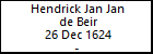 Hendrick Jan Jan de Beir