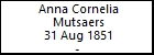 Anna Cornelia Mutsaers