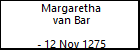 Margaretha van Bar