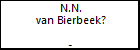 N.N. van Bierbeek?