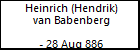 Heinrich (Hendrik) van Babenberg
