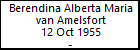 Berendina Alberta Maria van Amelsfort