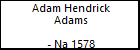 Adam Hendrick Adams