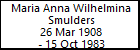 Maria Anna Wilhelmina Smulders