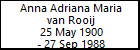 Anna Adriana Maria van Rooij