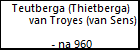 Teutberga (Thietberga) van Troyes (van Sens)