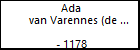 Ada van Varennes (de Warren)