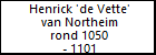 Henrick 'de Vette' van Northeim