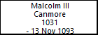 Malcolm III Canmore