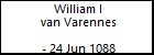 William I van Varennes