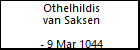 Othelhildis van Saksen