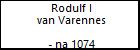 Rodulf I van Varennes