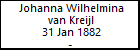 Johanna Wilhelmina van Kreijl