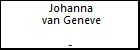 Johanna van Geneve