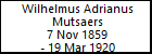 Wilhelmus Adrianus Mutsaers