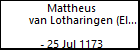 Mattheus van Lotharingen (Elzas)-Boulogne
