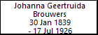 Johanna Geertruida Brouwers