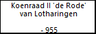 Koenraad II 'de Rode' van Lotharingen