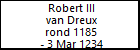 Robert III van Dreux