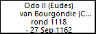Odo II (Eudes) van Bourgondie (Capet)