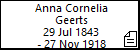 Anna Cornelia Geerts