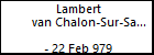 Lambert van Chalon-Sur-Saone