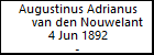 Augustinus Adrianus van den Nouwelant