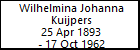 Wilhelmina Johanna Kuijpers
