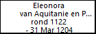 Eleonora van Aquitanie en Poitou