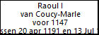 Raoul I van Coucy-Marle