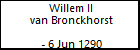 Willem II van Bronckhorst