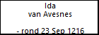 Ida van Avesnes
