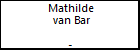 Mathilde van Bar
