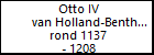 Otto IV van Holland-Bentheim