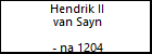 Hendrik II van Sayn