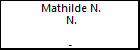 Mathilde N. N.
