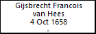 Gijsbrecht Francois van Hees