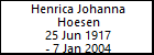 Henrica Johanna Hoesen