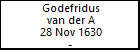 Godefridus van der A