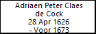 Adriaen Peter Claes de Cock