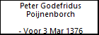 Peter Godefridus Poijnenborch