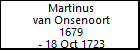 Martinus van Onsenoort
