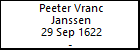 Peeter Vranc Janssen