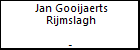 Jan Gooijaerts Rijmslagh