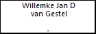 Willemke Jan D van Gestel