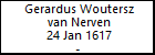 Gerardus Woutersz van Nerven
