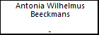 Antonia Wilhelmus Beeckmans