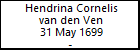 Hendrina Cornelis van den Ven